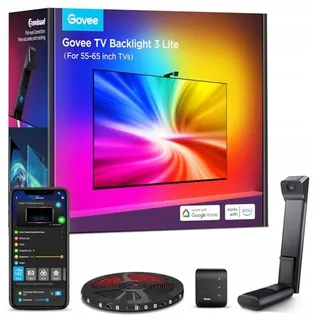 GOVEE TV Ledstrip 3 Lite RGBICW 3,6m met Camera App-besturing — miniatuur 1