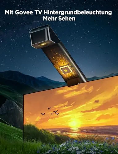 GOVEE TV Ledstrip 3 Lite RGBICW 3,6m met Camera App-besturing — foto 9