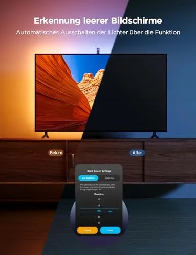GOVEE TV Ledstrip 3 Lite RGBICW 3,6m met Camera App-besturing — foto 6