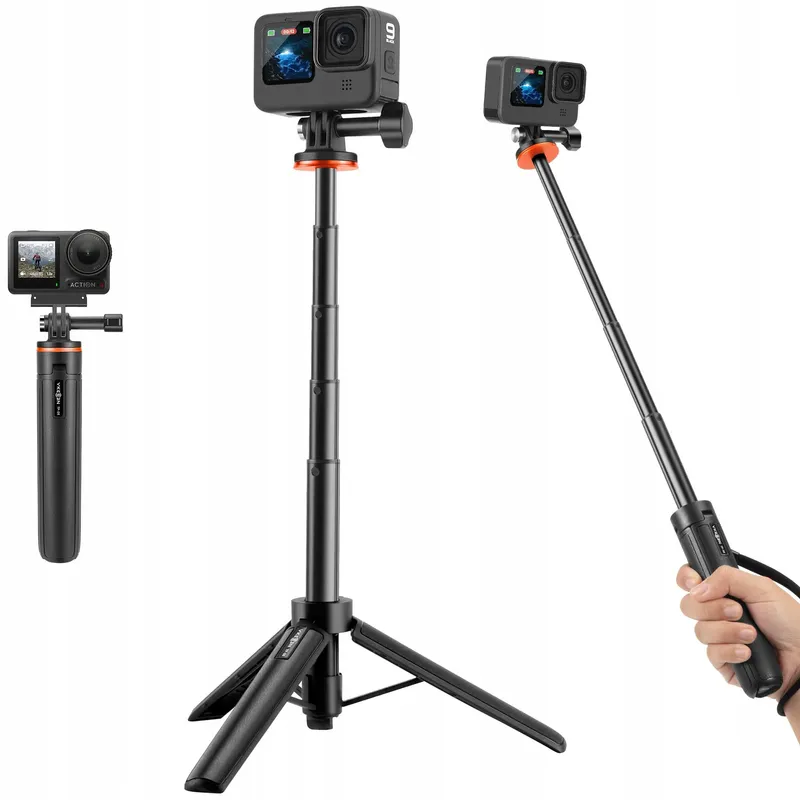 Vkesen Selfiestick Statief 51cm GoPro DJI AKASO Actiecamera's — foto 1