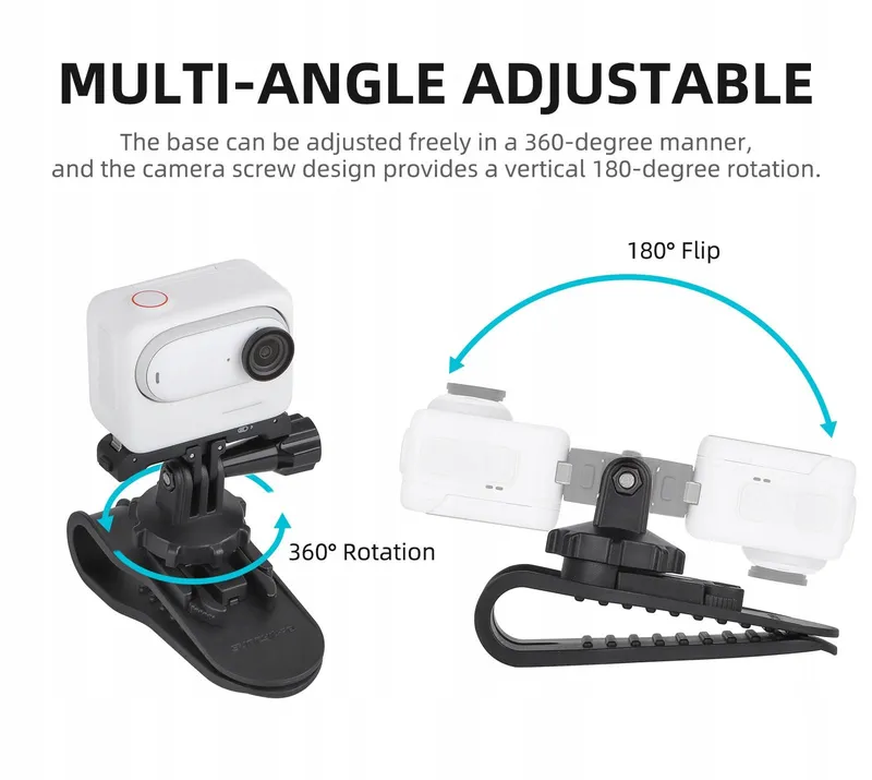 LUPHOLUE Zonneklep Cliphouder Auto GoPro DJI Insta360 — foto 4