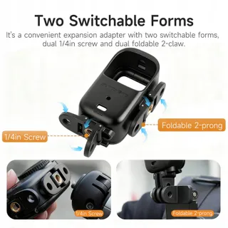 ZJRXM Beschermkooi Voor DJI Osmo Nano 1/4 Inch Horizontaal Verticaal — miniatuur 3