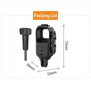 ZJRXM Beschermkooi Voor DJI Osmo Nano 1/4 Inch Horizontaal Verticaal — miniatuur 9