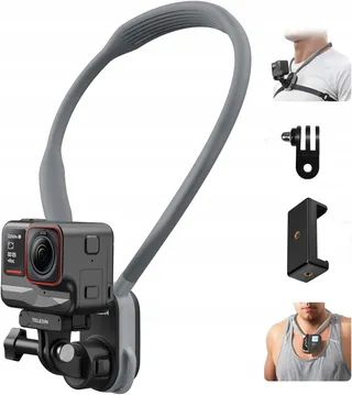 TELESIN Magnetische Nek en Borsthouder GoPro DJI Insta360 Phone