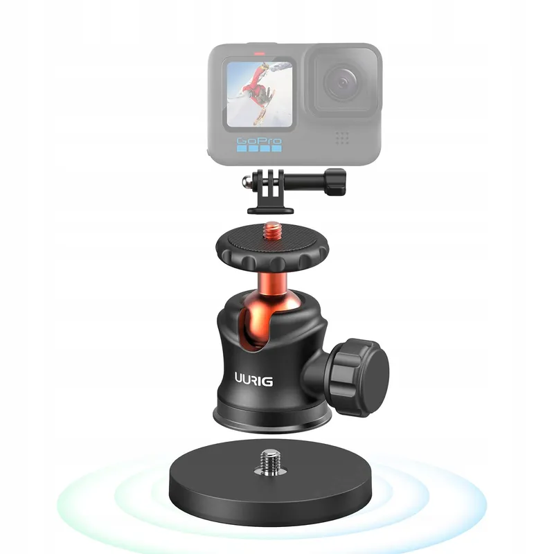VRIG Magnetische Houder Actiecamera 360° GoPro DJI — foto 1
