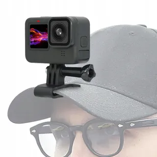 SUREWO Pettenclip Houder GoPro DJI Osmo Action Campark Zwart — miniatuur 1