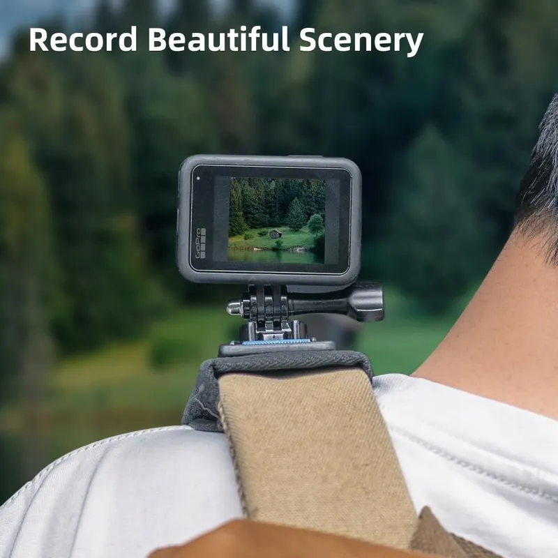 SKEZN Rugzak Schouderband Mount GoPro DJI 360° Draaibaar — foto 6