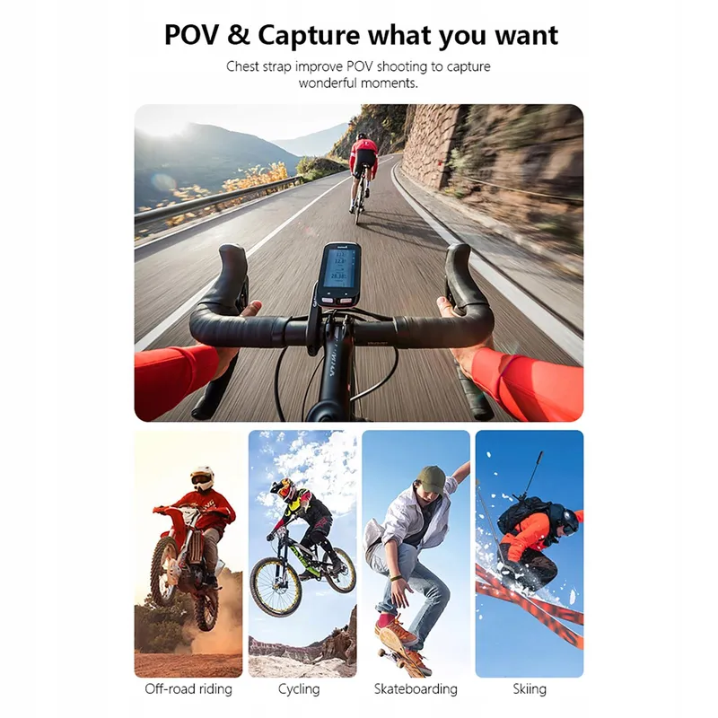 NEOSOU Borstband DJI Osmo Action Magnetische Adapter — foto 7