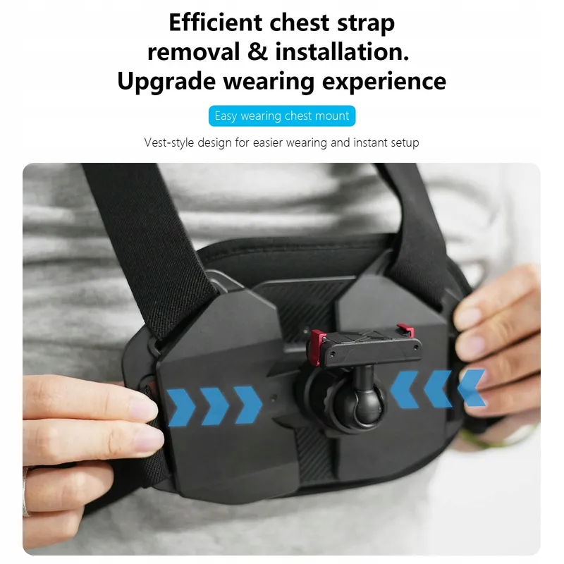 NEOSOU Borstband DJI Osmo Action Magnetische Adapter — foto 2