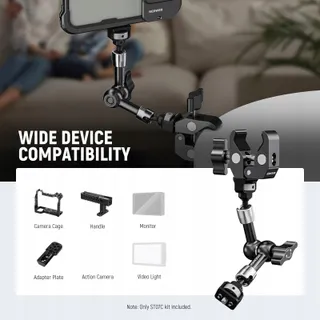 NEEWER Magic Arm 7" Super Clamp Camera Monitor Houder — miniatuur 2