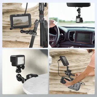 SMALLRIG 1138B Mini Magic Arm Super Clamp 360 GoPro 1,5kg — miniatuur 6