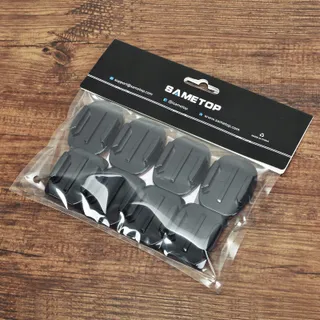 SAMETOP Zelfklevende Helmmontage GoPro 8 Stuks — miniatuur 7