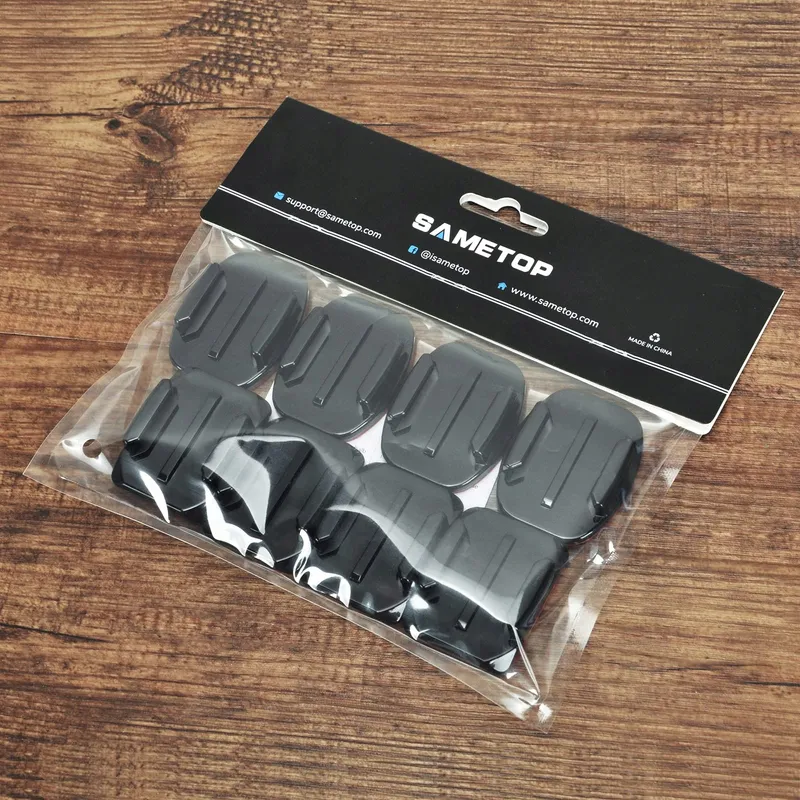 SAMETOP Zelfklevende Helmmontage GoPro 8 Stuks — foto 7