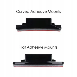 SAMETOP Zelfklevende Helmmontage GoPro 8 Stuks — miniatuur 4