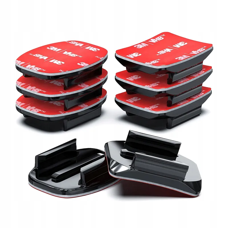 SAMETOP Zelfklevende Helmmontage GoPro 8 Stuks — foto 1