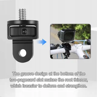ENIYOU Statiefadapter 1/4" GoPro Sony 4 Stuks Zwart — miniatuur 4