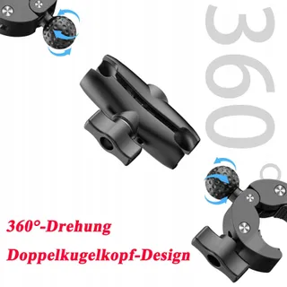 ANHOER Stuurhouder Camera voor GoPro Hero 13-9 Max Insta360 — miniatuur 2