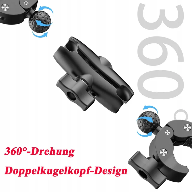 ANHOER Stuurhouder Camera voor GoPro Hero 13-9 Max Insta360 — foto 2