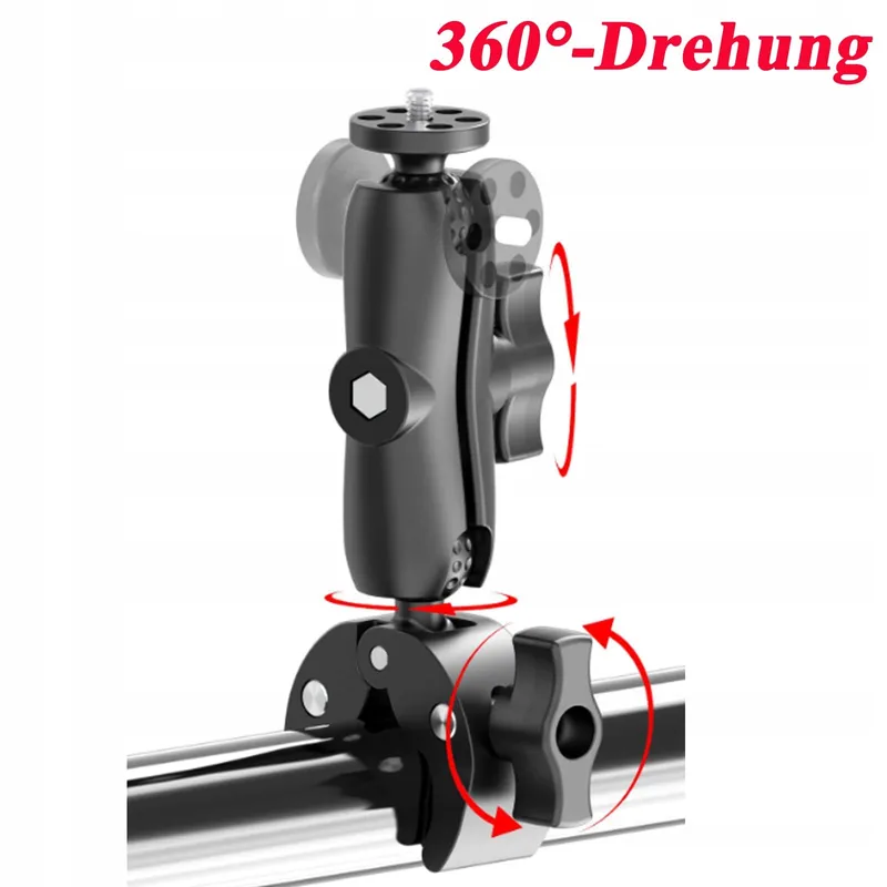 ANHOER Stuurhouder Camera voor GoPro Hero 13-9 Max Insta360 — foto 6