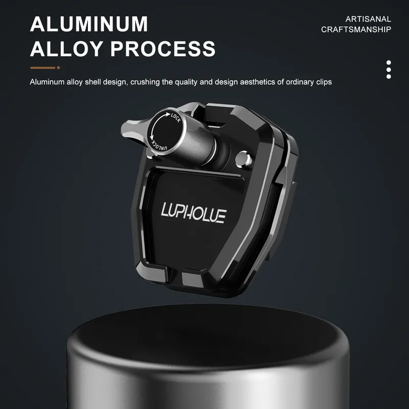 LUPHOLUE Windschermclip Motorfiets Voor GoPro Insta360 DJI Smartphone — foto 3