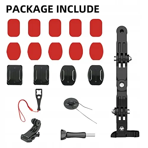 SUREWO Helmhouder voor GoPro Hero 13 DJI Osmo Action Zwart — foto 8