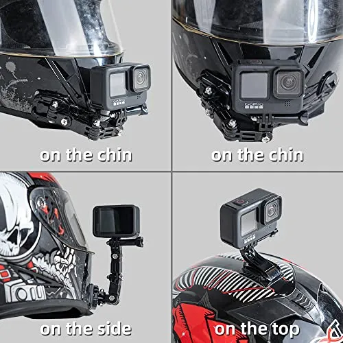 SUREWO Helmhouder voor GoPro Hero 13 DJI Osmo Action Zwart — foto 6