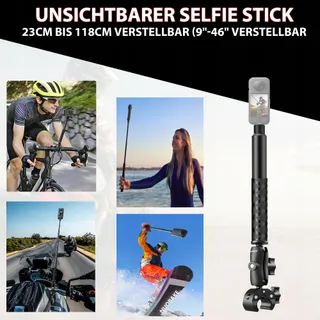 NUOBAKE Stuurhouder Set Sportcamera GoPro Insta360 — miniatuur 2