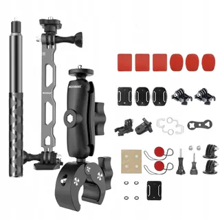 NUOBAKE Stuurhouder Set Sportcamera GoPro Insta360 — miniatuur 1
