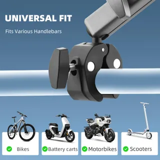 BRDRC Fiets Motor Houder Aluminium Insta360 DJI GoPro Versie 1 — miniatuur 3