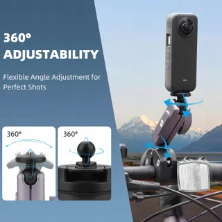 BRDRC Fiets Motor Houder Aluminium Insta360 DJI GoPro Versie 1 — miniatuur 5