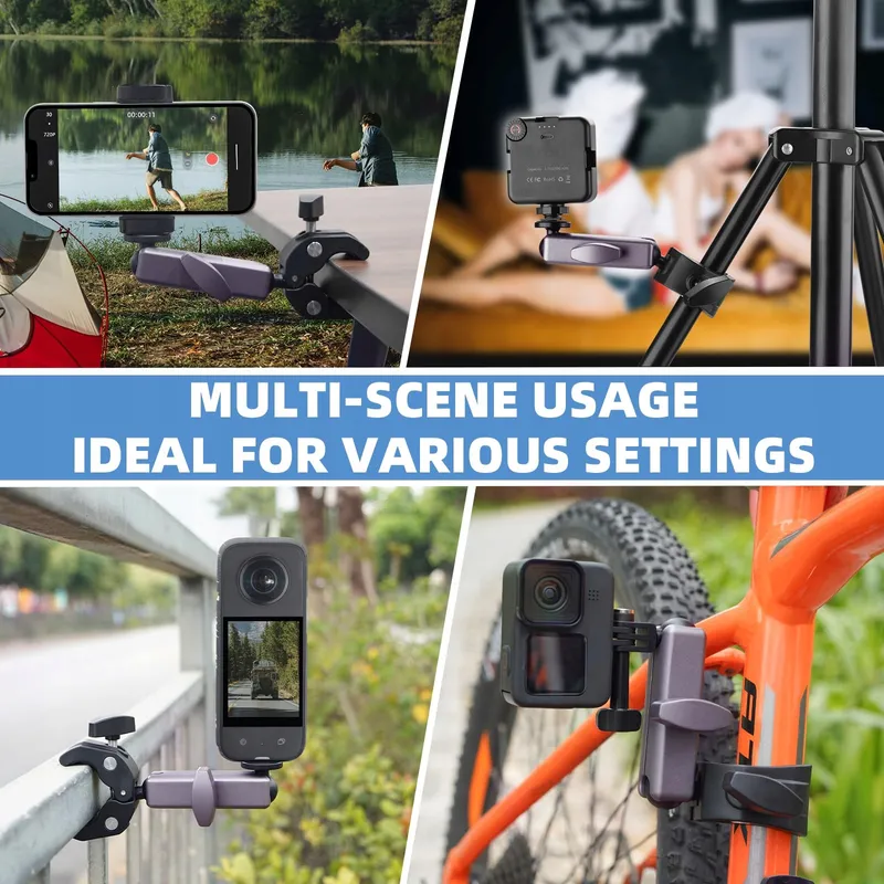 BRDRC Fiets Motor Houder Aluminium Insta360 DJI GoPro Versie 1 — foto 6