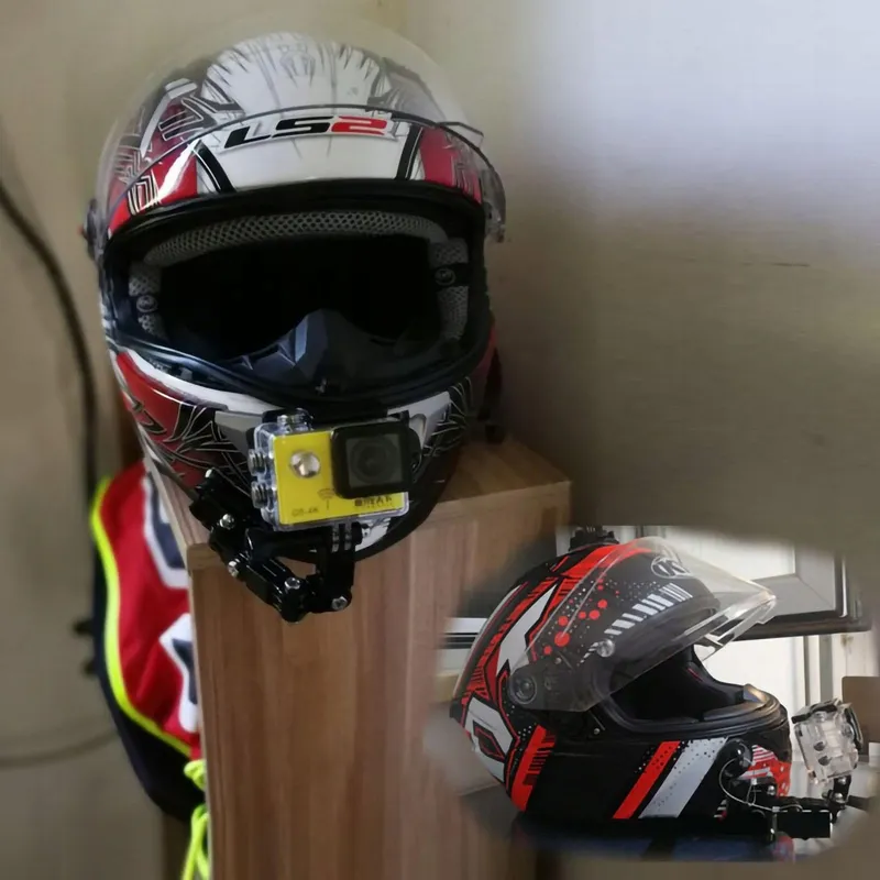 CLKE Motorhelmhouder voor GoPro en Andere Actiecamera's — foto 5