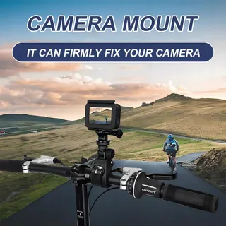 JEYORZY Actiecamerahouder Fiets Motor GoPro Zwart — miniatuur 2