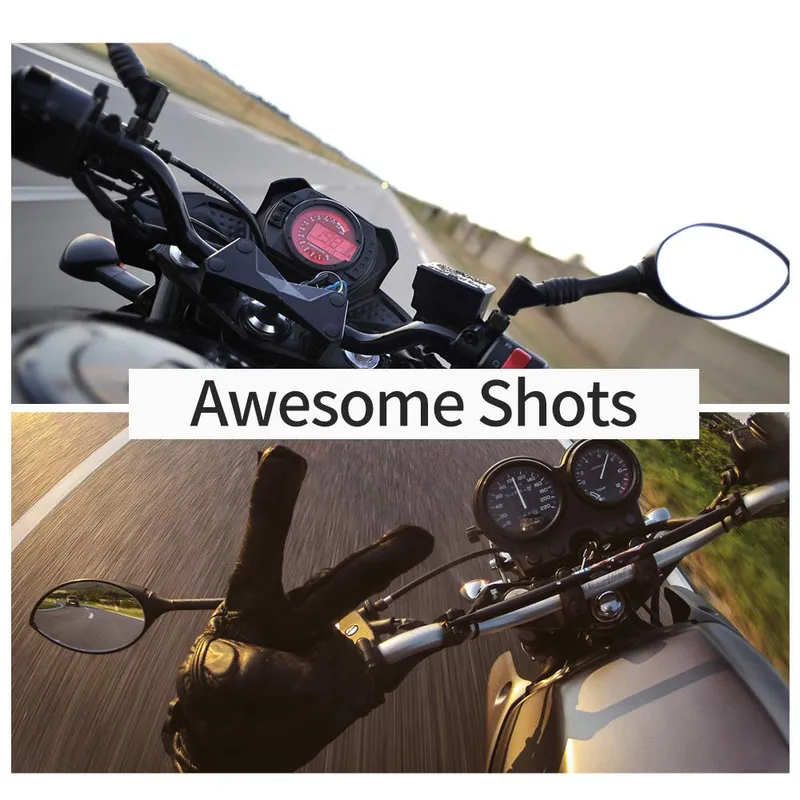 TELESIN Motorhelmhouder GoPro DJI Insta360 Actiecamera — foto 5