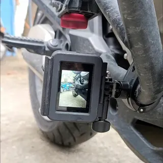 GOPRO Fiets Motor Stuurhouder Actiecamera Zwart — miniatuur 4