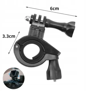 GOPRO Fiets Motor Stuurhouder Actiecamera Zwart — miniatuur 7