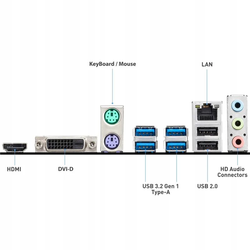 MSI A520M-A PRO Moederbord AMD AM4 DDR4 M.2 HDMI Micro-ATX — foto 5