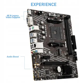 MSI A520M-A PRO Moederbord AMD AM4 DDR4 M.2 HDMI Micro-ATX — miniatuur 4