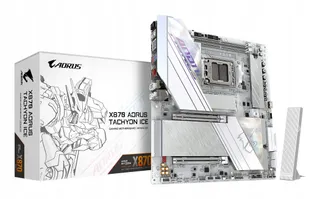 GIGABYTE X870 AORUS Tachyon Ice Moederbord AM5 DDR5 WiFi 7