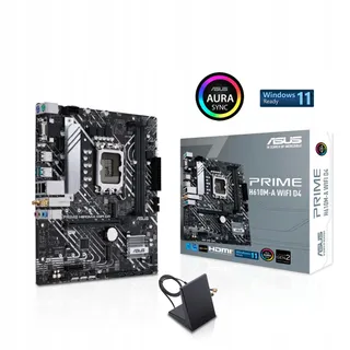 ASUS Prime H610M-A WiFi D4 Moederbord LGA1700 DDR4 PCIe 4.0