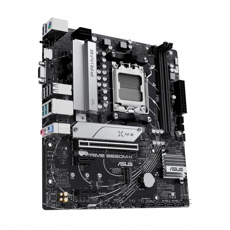 ASUS Prime B650M-K Moederbord AM5 DDR5 PCIe 5.0 Micro-ATX USB 3.2 — foto 6