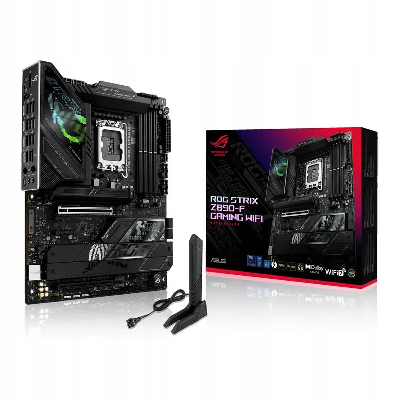 ASUS ROG Strix Z890-F Gaming WiFi Moederbord LGA1851 DDR5 PCIe 5.0 — foto 1
