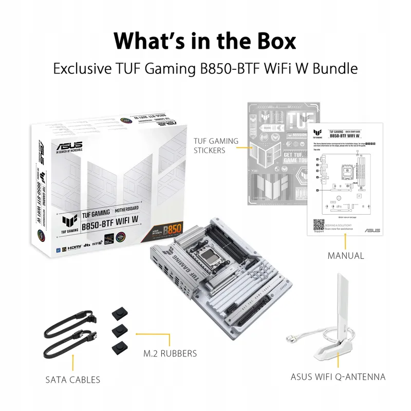 ASUS TUF Gaming B850-BTF Moederbord AM5 Ryzen 9000 ATX PCIe 5 DDR5 — foto 6