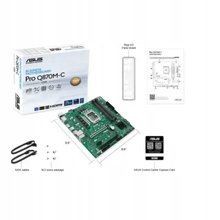 ASUS Pro Q670M-C-CSM Moederbord LGA1700 DDR5 Micro-ATX PCIe 4.0 — miniatuur 4