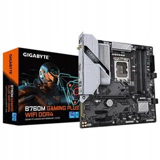 GIGABYTE B760M Gaming Plus WiFi Moederbord LGA1700 DDR4 WiFi 6
