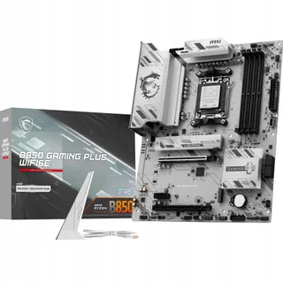 MSI B850 Gaming Plus WIFI6E Moederbord Ryzen 9000 AM5 DDR5 ATX — miniatuur 1