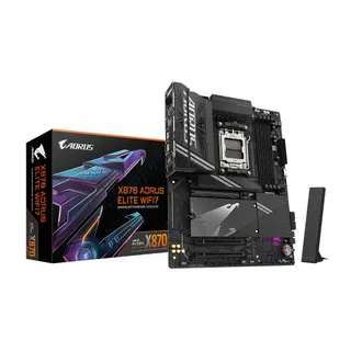 GIGABYTE X870 AORUS Elite Moederbord Ryzen DDR5 WiFi 7 USB4