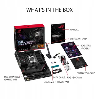 ASUS ROG Strix B650E-F Gaming Moederbord AM5 WiFi 6E DDR5 ATX — miniatuur 6
