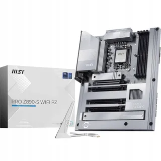 MSI PRO Z890-S WiFi PZ Moederbord Intel DDR5 PCIe 5.0 WiFi 7 — miniatuur 1