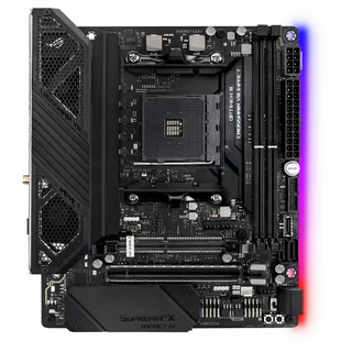 ASUS ROG Crosshair VIII Impact Moederbord AM4 WiFi 6 USB 3.2 — miniatuur 8